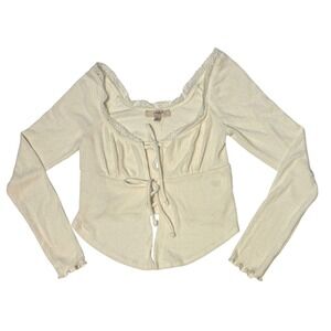 Atelier By Kirious Off White Blouse Size S